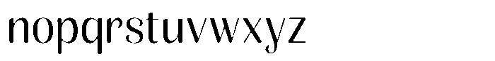 Julima Round Light Font LOWERCASE