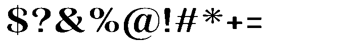 Julima Round Medium Expanded Font OTHER CHARS