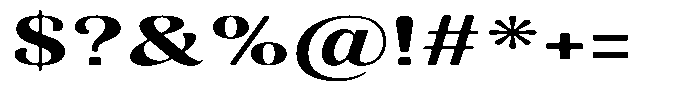 Julima Round Sem Bold Extra Exp Font OTHER CHARS