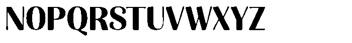 Julima Round Semi Bold Font UPPERCASE