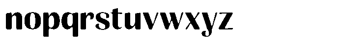 Julima Round Semi Bold Font LOWERCASE