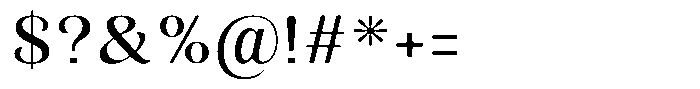 Julima Round Semi Expanded Font OTHER CHARS