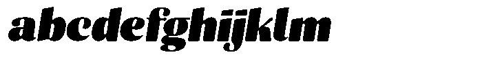 Julima Round Slant Black FONT