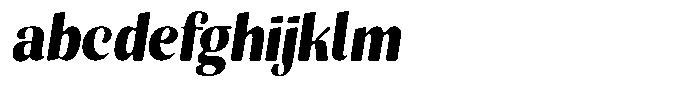 Julima Round Slant Bold Sem Condensed FONT
