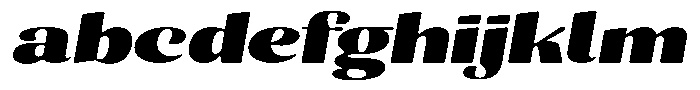 Julima Round Slant Extra Bold Extra Exp FONT