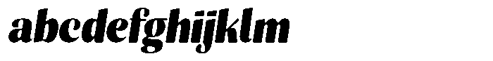 Julima Round Slant Extra Bold Sem Condensed FONT