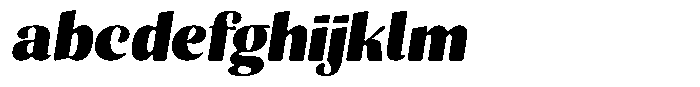 Julima Round Slant Extra Bold FONT