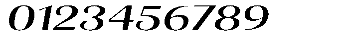Julima Round Slant Extra Exp Font OTHER CHARS