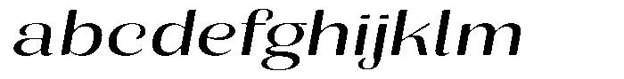 Julima Round Slant Light Extra Exp FONT