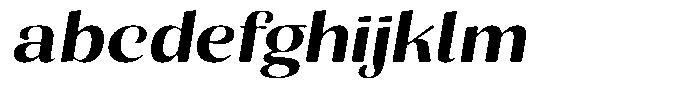 Julima Round Slant Medium Exp FONT
