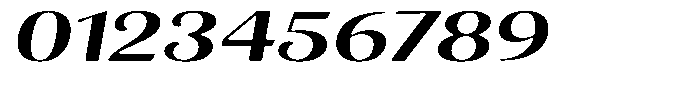Julima Round Slant Medium Extra Exp Font OTHER CHARS