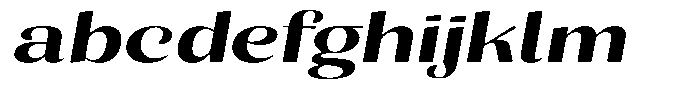 Julima Round Slant Medium Extra Exp FONT