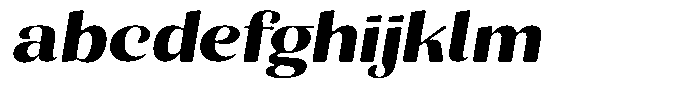 Julima Round Slant Sem Bold Exp FONT