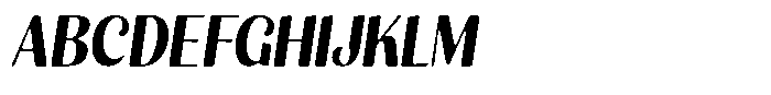 Julima Round Slant Sem Bold Sem Condensed Font UPPERCASE