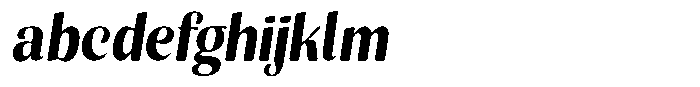 Julima Round Slant Sem Bold Sem Condensed FONT