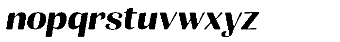 Julima Round Slant Sem Bold Sem Exp Font LOWERCASE