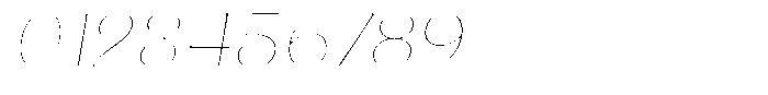 Julima Round Slant Th Ex Hairline Font OTHER CHARS