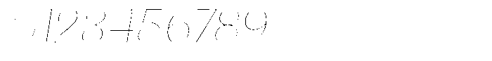 Julima Round Slant Th Sm Ex Hairli Font OTHER CHARS