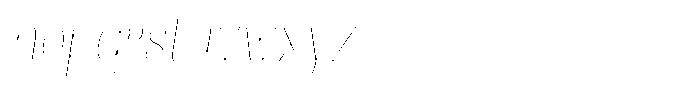 Julima Round Slant Th Sm Hairline Font LOWERCASE