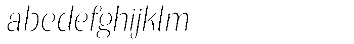 Julima Round Slant Thin FONT