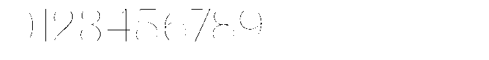 Julima Round Th Sm Ex Hairline Font OTHER CHARS