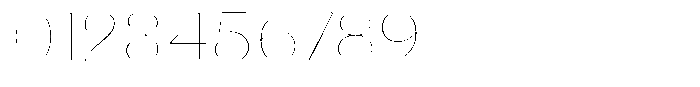 Julima Round Thin Exp Hairline Font OTHER CHARS
