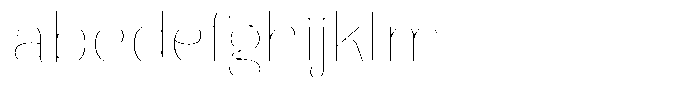 Julima Round Thin Exp Hairline FONT