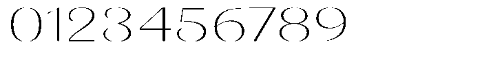 Julima Round Thin Extra Expanded Font OTHER CHARS