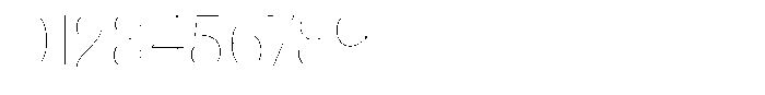 Julima Round Thin Hairline Font OTHER CHARS