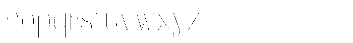 Julima Round Thin Hairline Font LOWERCASE