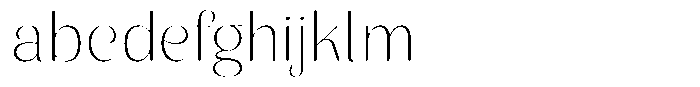 Julima Round Thin Semi Expanded FONT