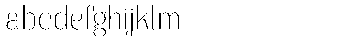 Julima Round Thin FONT