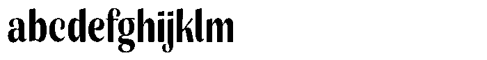 Julima Semi Bold Condensed FONT