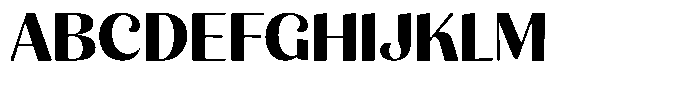 Julima Semi Bold Semi Expanded Font UPPERCASE