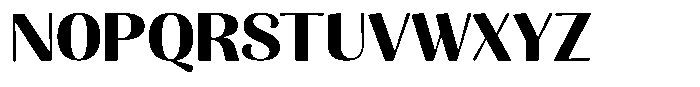 Julima Semi Bold Semi Expanded Font UPPERCASE