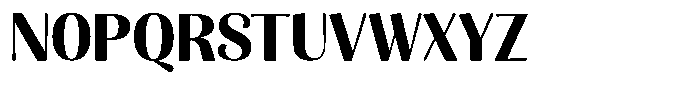 Julima Semi Bold Font UPPERCASE