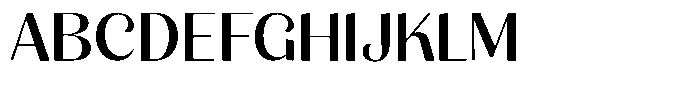 Julima Semi Expanded Font UPPERCASE