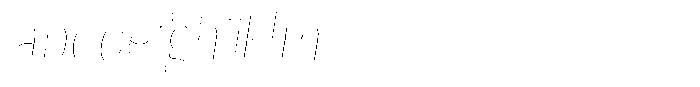 Julima Slant Hairline Semi Condensed FONT
