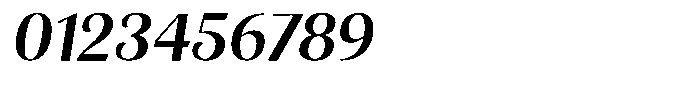 Julima Slant Medium Font OTHER CHARS