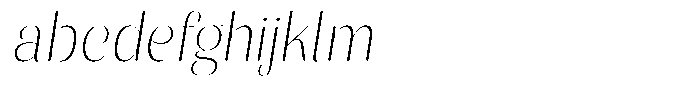 Julima Slant Thin FONT