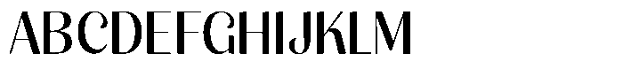 Julima VF Black Font UPPERCASE
