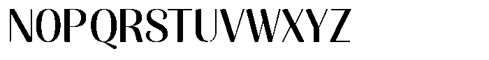 Julima VF Black Font UPPERCASE