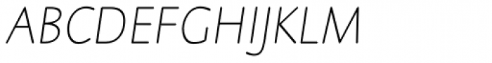 Julius Primary Std Light Italic Font UPPERCASE