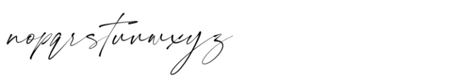 Julliety Font LOWERCASE