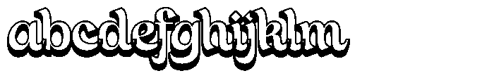 Jumaylah 3 D FONT