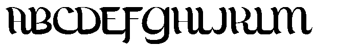Jumaylah Regular Font UPPERCASE