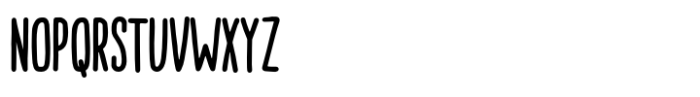 Jumblend Font LOWERCASE