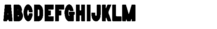 Jumbo Popcorn Font UPPERCASE