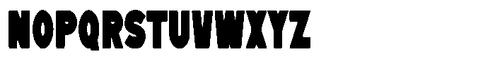 Jumbo Popcorn Font UPPERCASE
