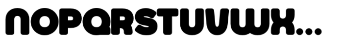 Jumbodron Black Font LOWERCASE